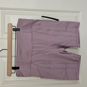 Mono B Lavandar Bike Shorts with Side Pockets. NWT. XL